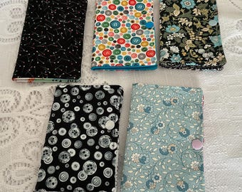 Handmade Needle and Pins Holder in Cotton fabrics