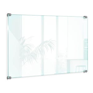 Schutzwand Für Die Küche, Glas, Transparent mit Befestigung, gehärtetes Glas Küchenabdeckung, Glasrückwand