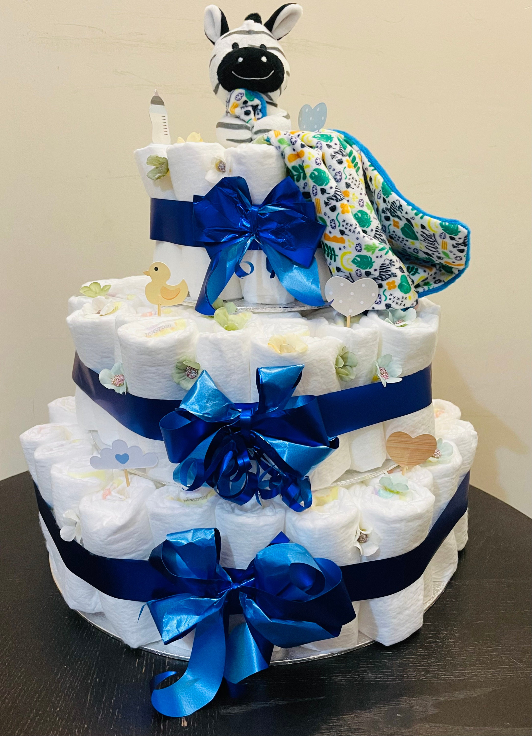 Baby Shower Nappy Cake Etsy UK