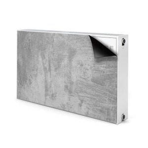 Gray concrete Printed Magnet, Grayish Radiator Cover For Home, Grey Magnet Mat, Stone Printed Magnet, Magnet Decoration, Idea Gift