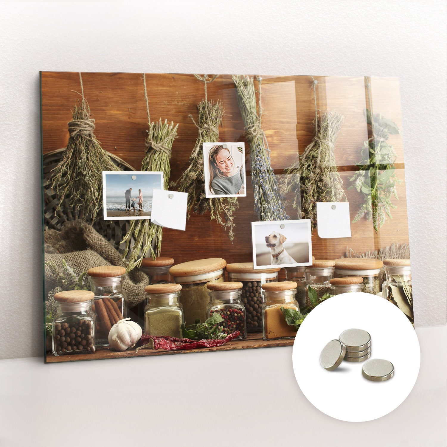 Spices Display Board, Large Magnetic Board, Multicolour Message Board ...