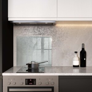 Transparent Glass Chopping Board, Counter Protection, See-through Tempered Glass Cutting Board, Clear Cooking Accessories image 2