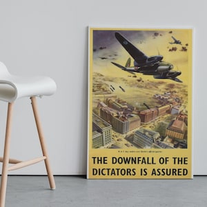Kunstdruck Poster Reproduktion | Britisches Militär | RAF | Royal Air Force| Vintage | Wanddeko | Dekor | Ungerahmt |