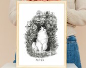 ルイス・ウェイン プリント 猫 壁アート 装飾 ピーター・ザ・グレート