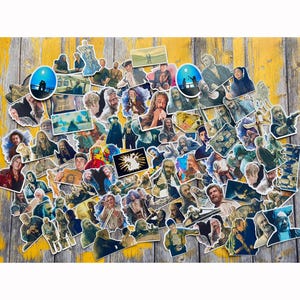 Paquete misterioso de 30 pegatinas de la temporada 2 de "Nuestra bandera significa muerte", brillante y mate, Stede Bonnet, Ed Teach, LGBTQ+, OFMD, Barbanegra, para agenda, calendario