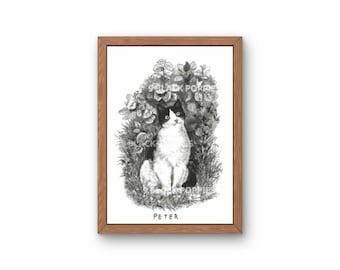 ルイス　ウェイン　古い木枠の額装 ルイス ウェイン 古い木枠の額装 Amazon.co.jp: Louis Wain