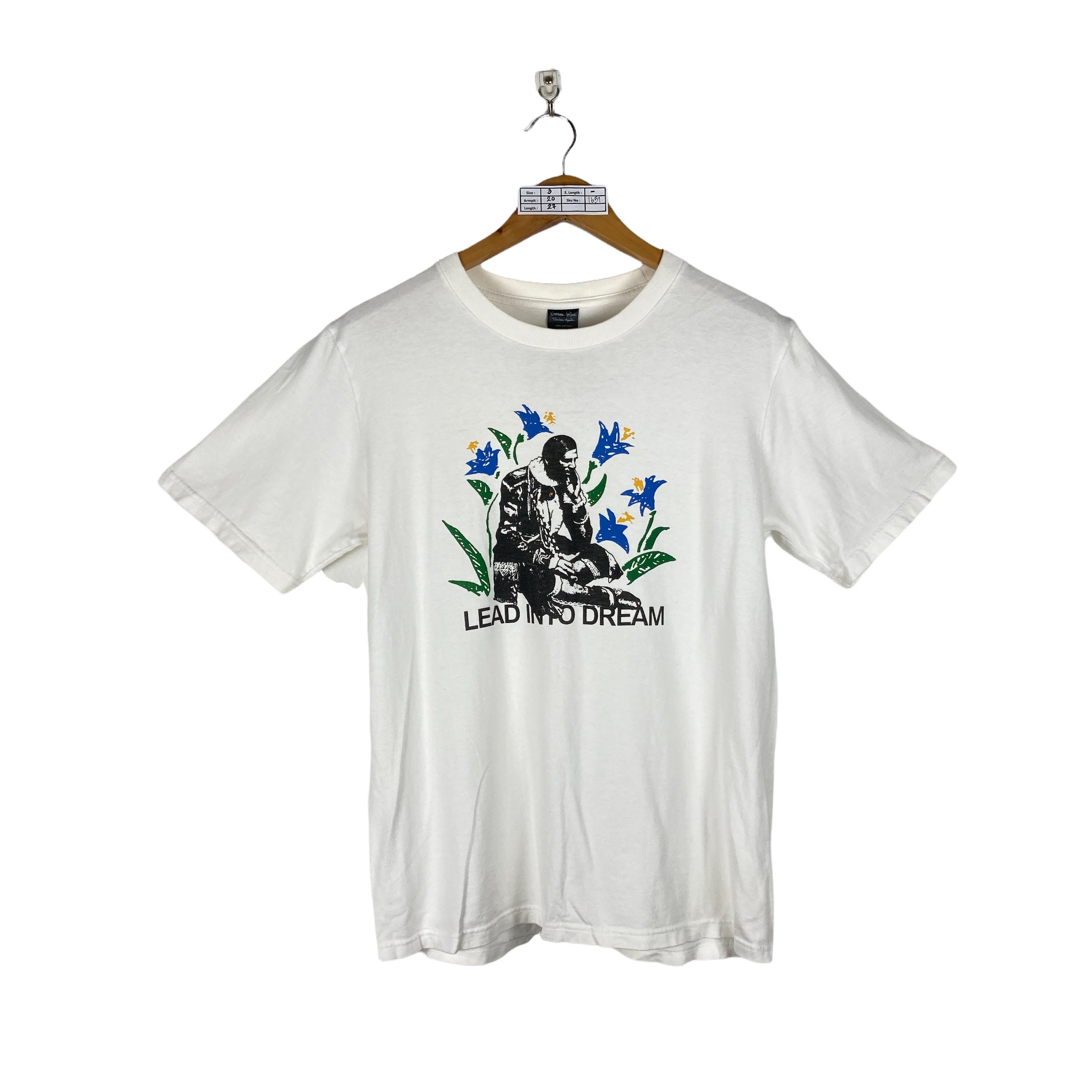 Number Nine Japan T-shirt Medium Vintage Number Nine Lead Into