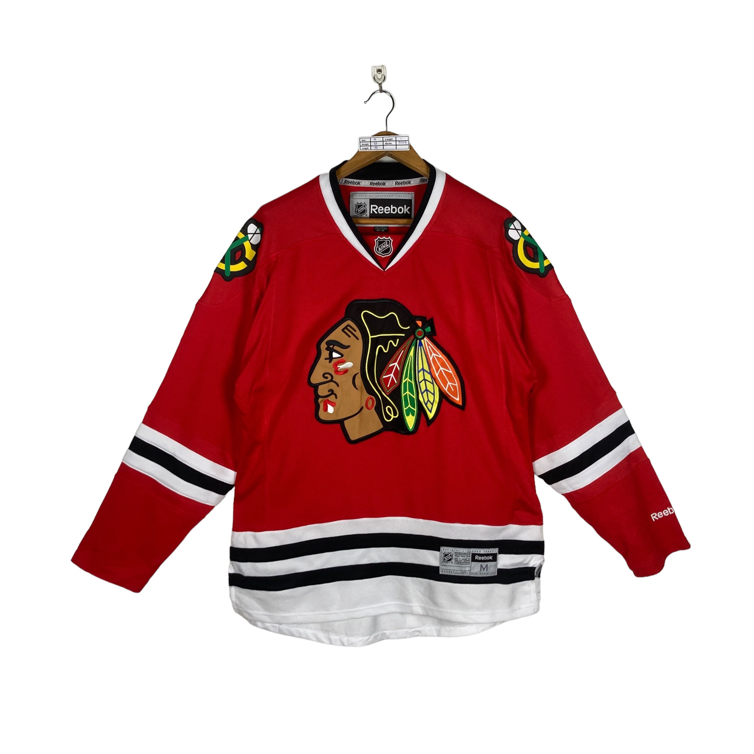 Chicago Blackhawks Jersey Medium Etsy Canada