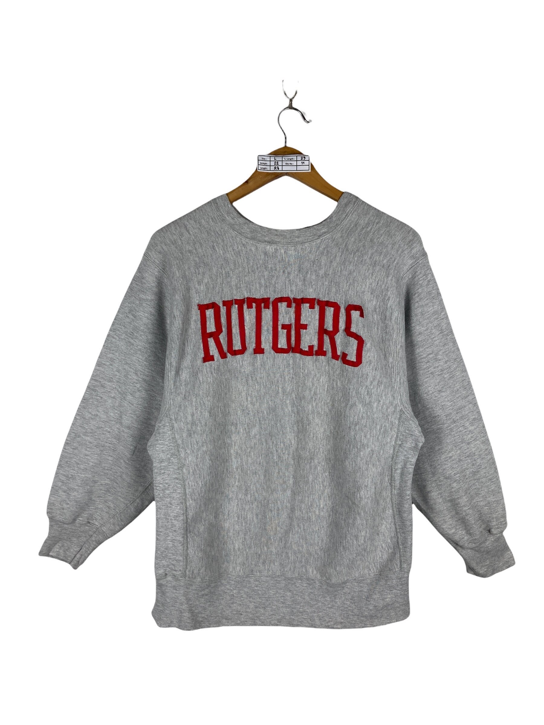 Rutgers crew neck sweatshirt Clearance