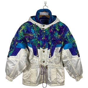 Phenix Ski Jacket Large Vintage 90s Phenix Kurohime Ski School Skiwear Snow Skiing Winter Warmer Jacket Size L