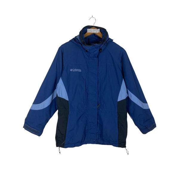Columbia Sportswear Windbreaker Women Jacket Medium Vintage 90s Columbia Sport Windbreaker Light Jacket Size Women M