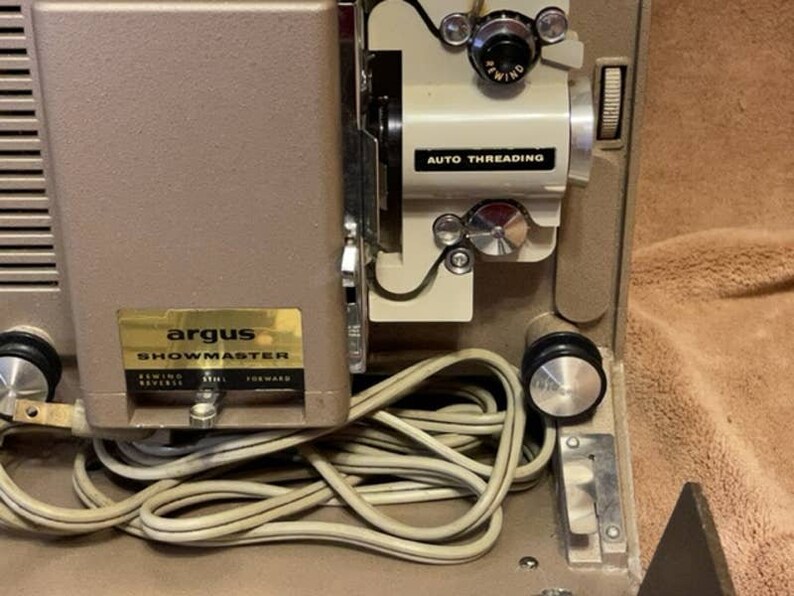 Vintage Argus Showmaster 500A Portable 8mm Film Auto Load - Etsy