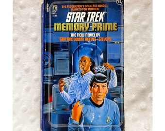 Star Trek #42 Memory Prime, Gar & Judith Reeves-Stevens, Mass Market, 1988, GOOD