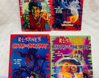 R. L. Stein's Ghosts of Fear Street, Lot of (4) PB Books #3,9,15,16, (1995-1997)