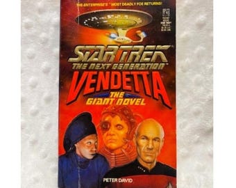 Star Trek The Next Generation Vendetta (The Giant Novel), Peter David, PB, 1991
