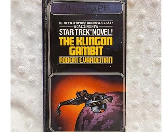 Star Trek Timescape The Klingon Gambit, Robert E Vardeman, Mass Market PB-V GOOD