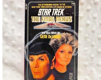 Star Trek #43 The Final Nexus, Gene DeWeese, Mass Market PB, (1988), GOOD
