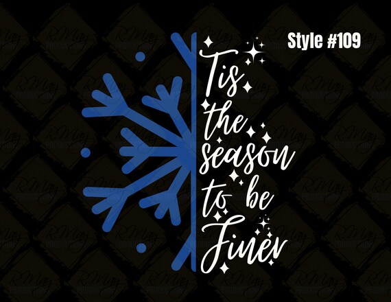 Tis The Season To Be Finer ZPhiB Christmas Design-1920 Zeta Phi Beta Bundle SVG, JPg & Png Zip File Design Instant Download