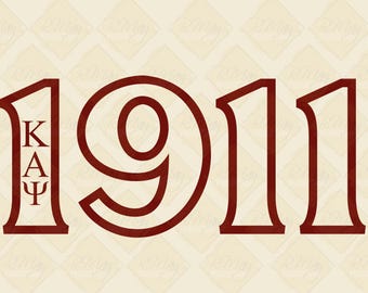 Happy Founders Day Kappas | Kappa Alpha Psi 1911 Design| SVG, jpg, Png print design Instant Download
