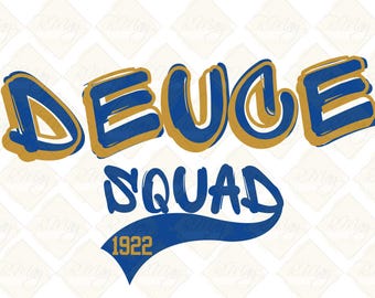 Sigma Gamma Rho Deuce Squad SVG PNG JPG Design (Digital Download)