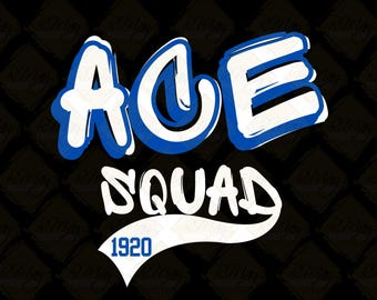 Zeta Phi Beta SVG Bundle: Ace Squad 1920 Design (Digital Download)
