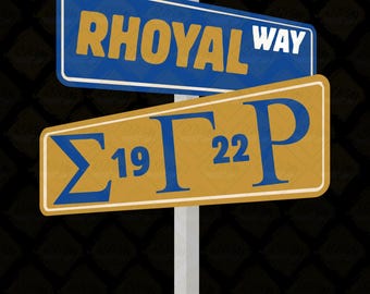 Sigma Gamma Rho PNG & JPG: SGRHO 1922 Design (Digital Download)