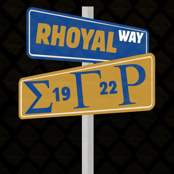 Sigma Gamma Rho PNG & JPG: SGRHO 1922 Design (Digital Download)