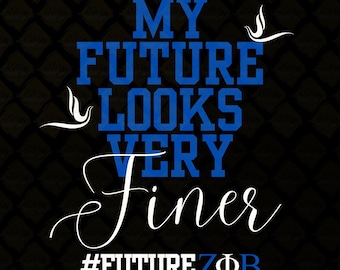 Zeta Phi Beta SVG: Future ZPhiB 1920 Design (Digital Download)