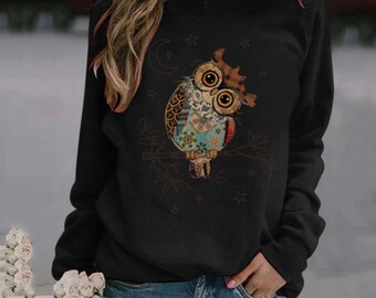owl pullover