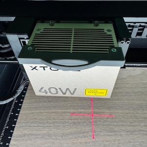 Xtool Positioniergriff - Passend für Xtool S1 (Lasermodul Diode 40W, Infrarot- 2W)