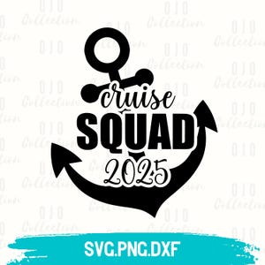 Family Cruise Squad SVG: Vacation Cut Files (Digital download)