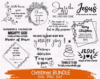 Christian Christmas SVG, Christmas SVG Bundle, Christian SVG, Merry Christmas svg, Religious Svg, Faith Svg, Christmas 2024 svg