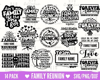 Family Reunion SVG Bundle, Family reunion shirt svg, Family Tree SVG, Family Reunion PNG, Family Vacation svg, Family shirt, Cricut files