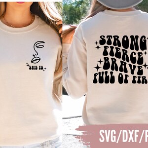 Sie ist stark SVG, starke Frau SVG, Boss Babe svg, ermächtigte Frauen svg, Frauen Ermächtigung SVG, Boss Lady svg, Frauen macht png, Frau svg