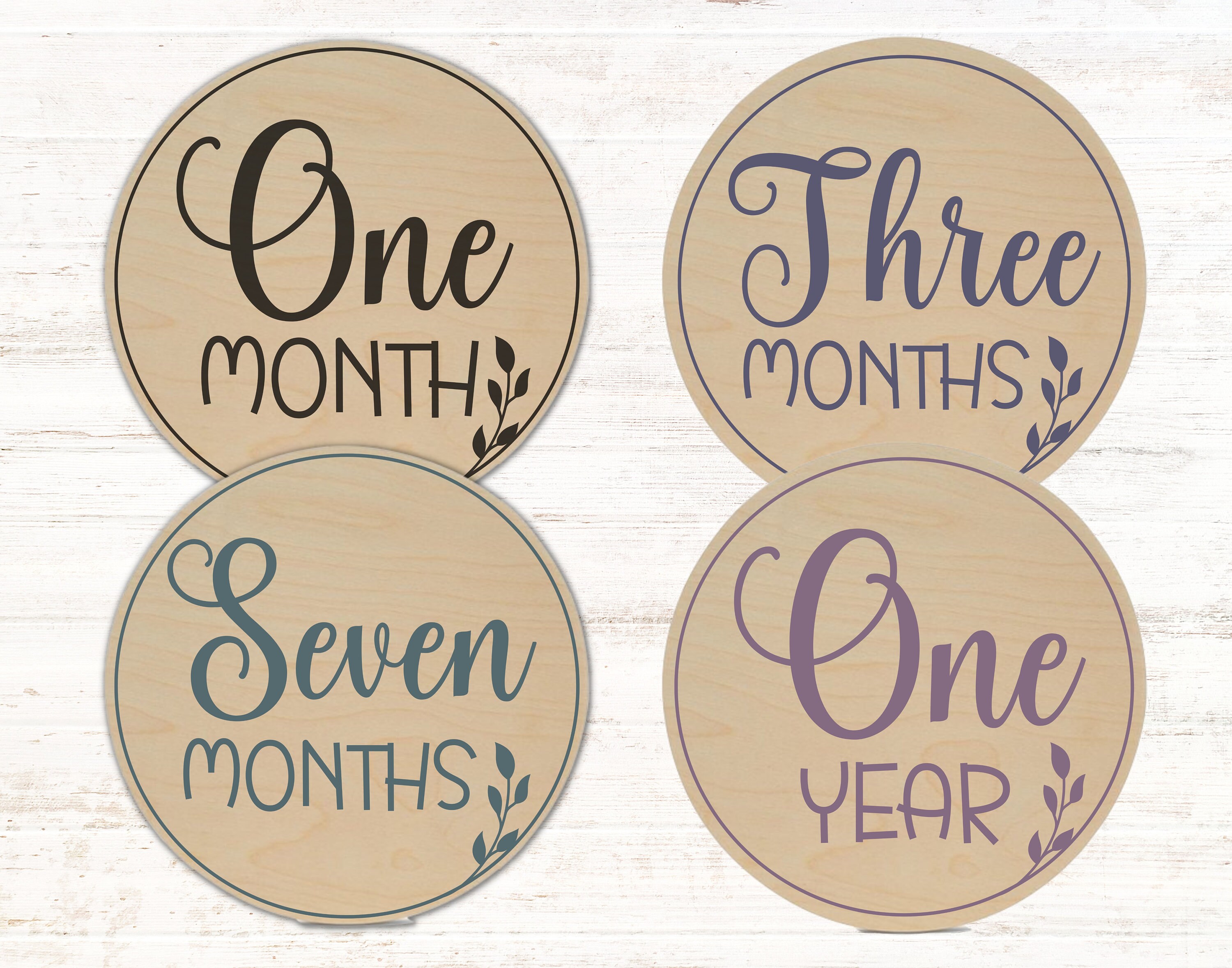 Baby Milestone SVG Bundle: Newborn Photo Props (digital Download) - Etsy