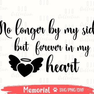 En memoria amorosa SVG, Memorial SVG, En memoria SVG, Dog Memorial svg, Pet Memorial svg, Cat memorial svg, Angel wings svg, Pet Loss svg