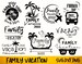 Family Vacation 2022 SVG Bundle, Family Trip SVG, Summer 2022 SVG, Family Svg, Family Holiday svg, Family Shirt svg, Cut files for Cricut 
