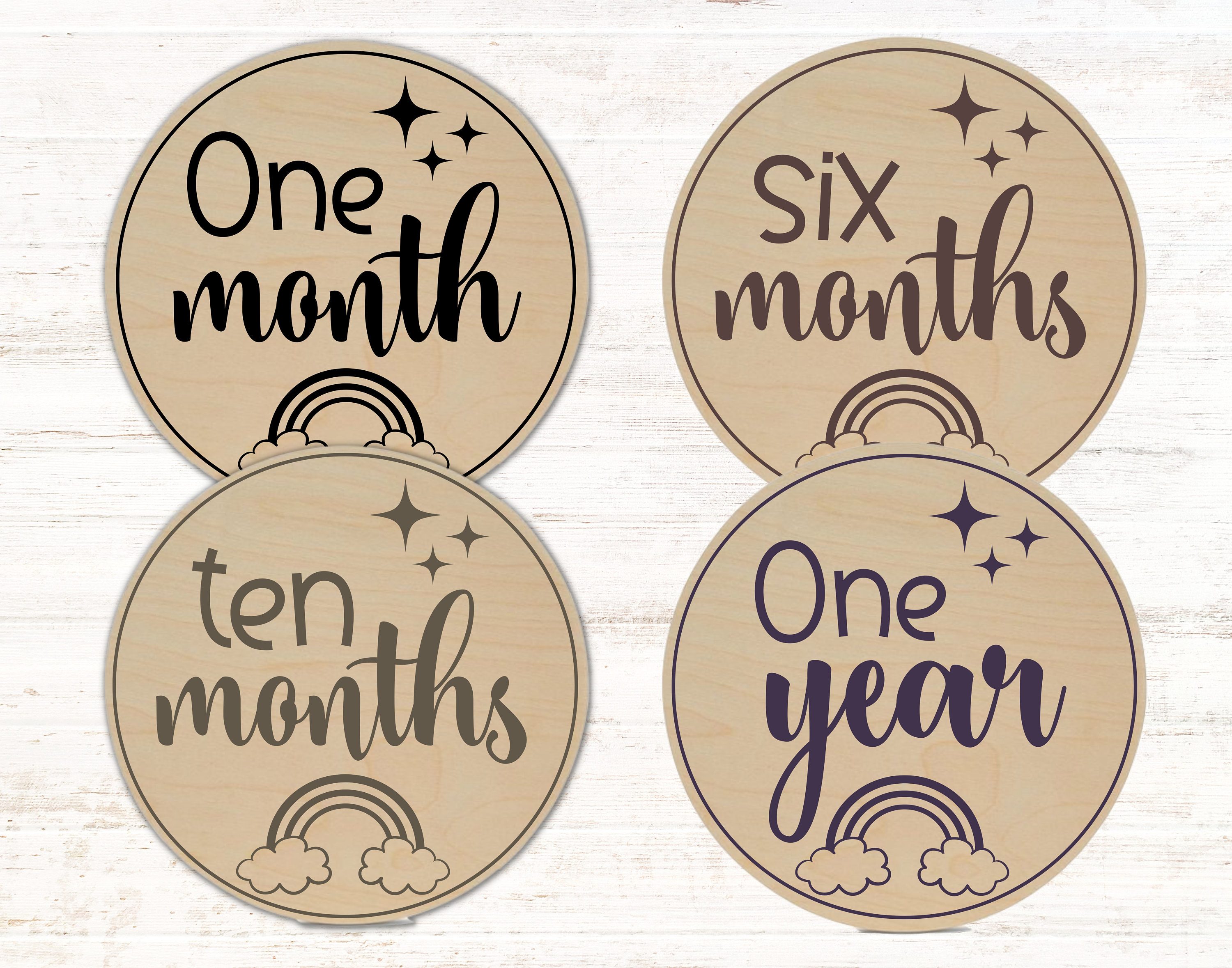 Baby Milestone SVG Monthly Milestone SVG Baby SVG Newborn Etsy