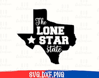 Texas SVG: Lone Star State Outline (Digital Download)