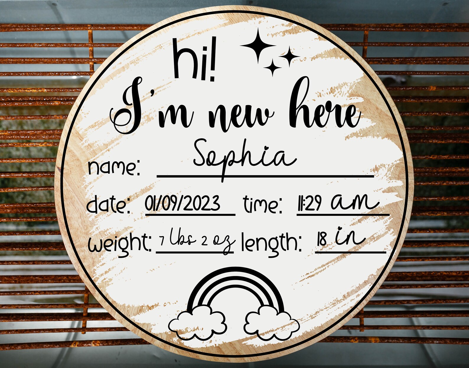 Baby Milestone SVG Bundle: Newborn Photo Prop, Cricut & Silhouette Cut ...