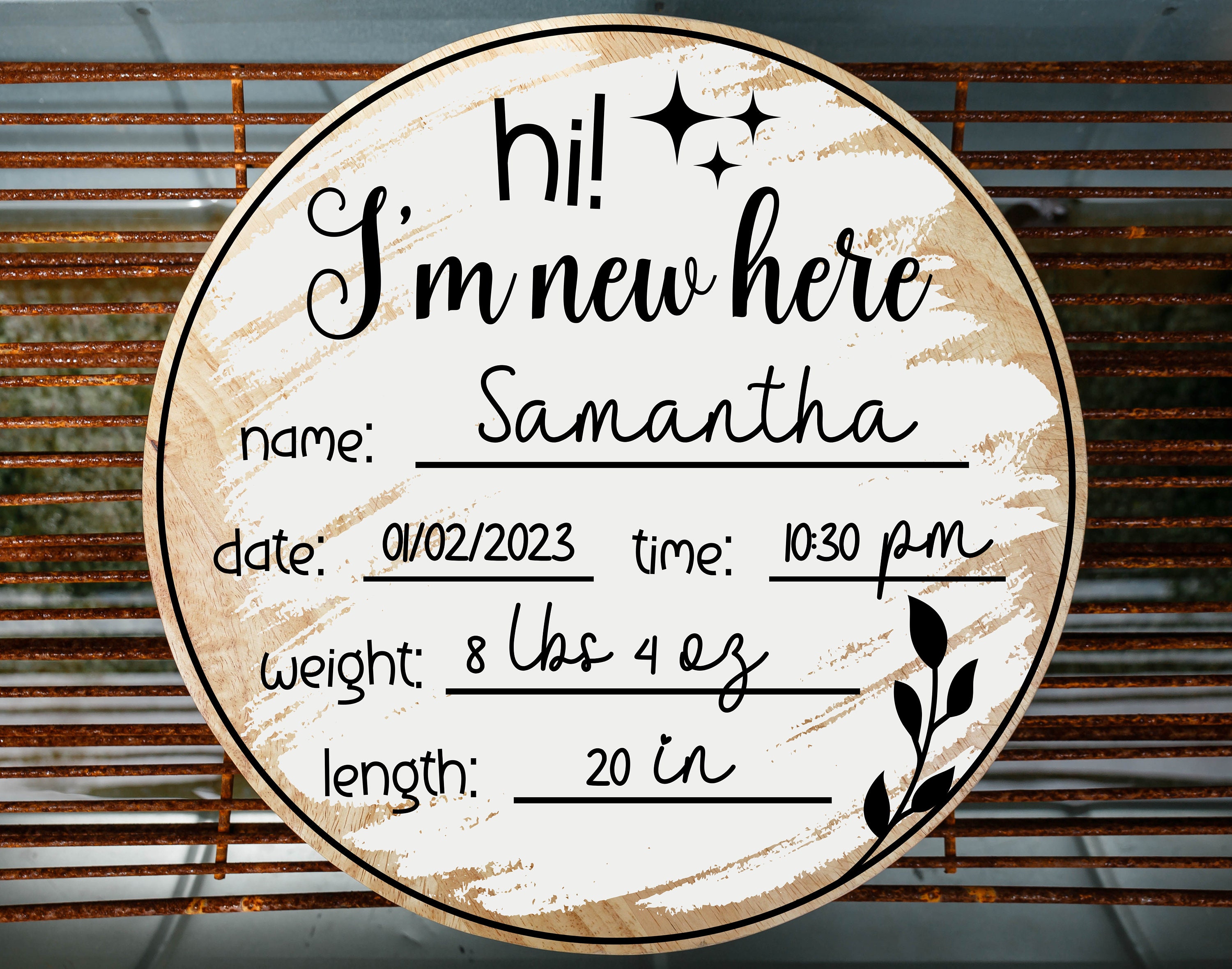 Baby Milestone SVG Bundle: Newborn Photo Props (digital Download) - Etsy