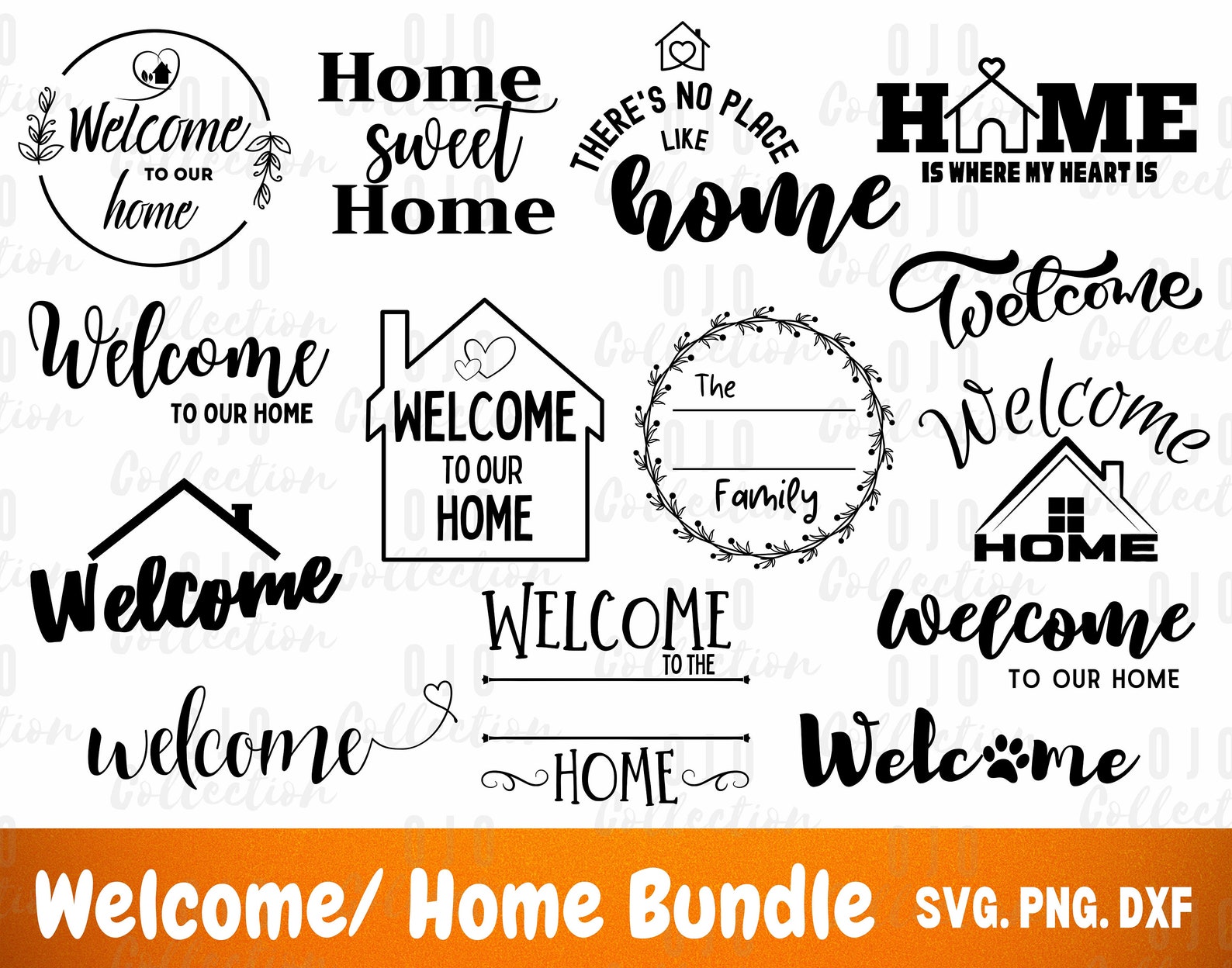 Welcome Sign SVG Bundle, Welcome SVG, Welcome to Our Home SVG, Home ...