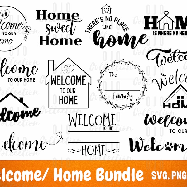 Welcome to Our Home Svg - Etsy