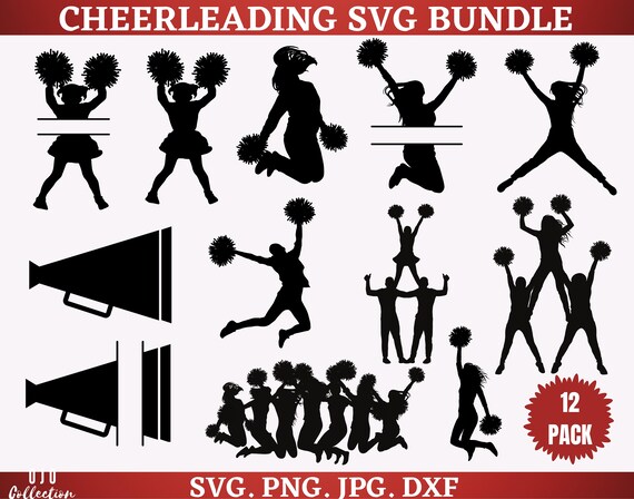 Cheer SVG Bundle Cheerleading SVG Cheerleader SVG Cheer - Etsy Finland
