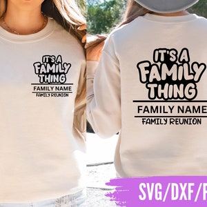 Es ist eine Familiensache Familientreffen SVG, Familie svg, Familientreffen 2024 SVG, Familienausflug SVG, Familienurlaub svg, Familie Weihnachten Shirt svg