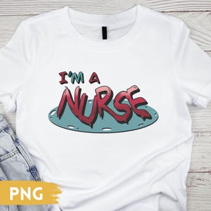 Nurse Life PNG : fichier de sublimation de chemise (téléchargement numérique)