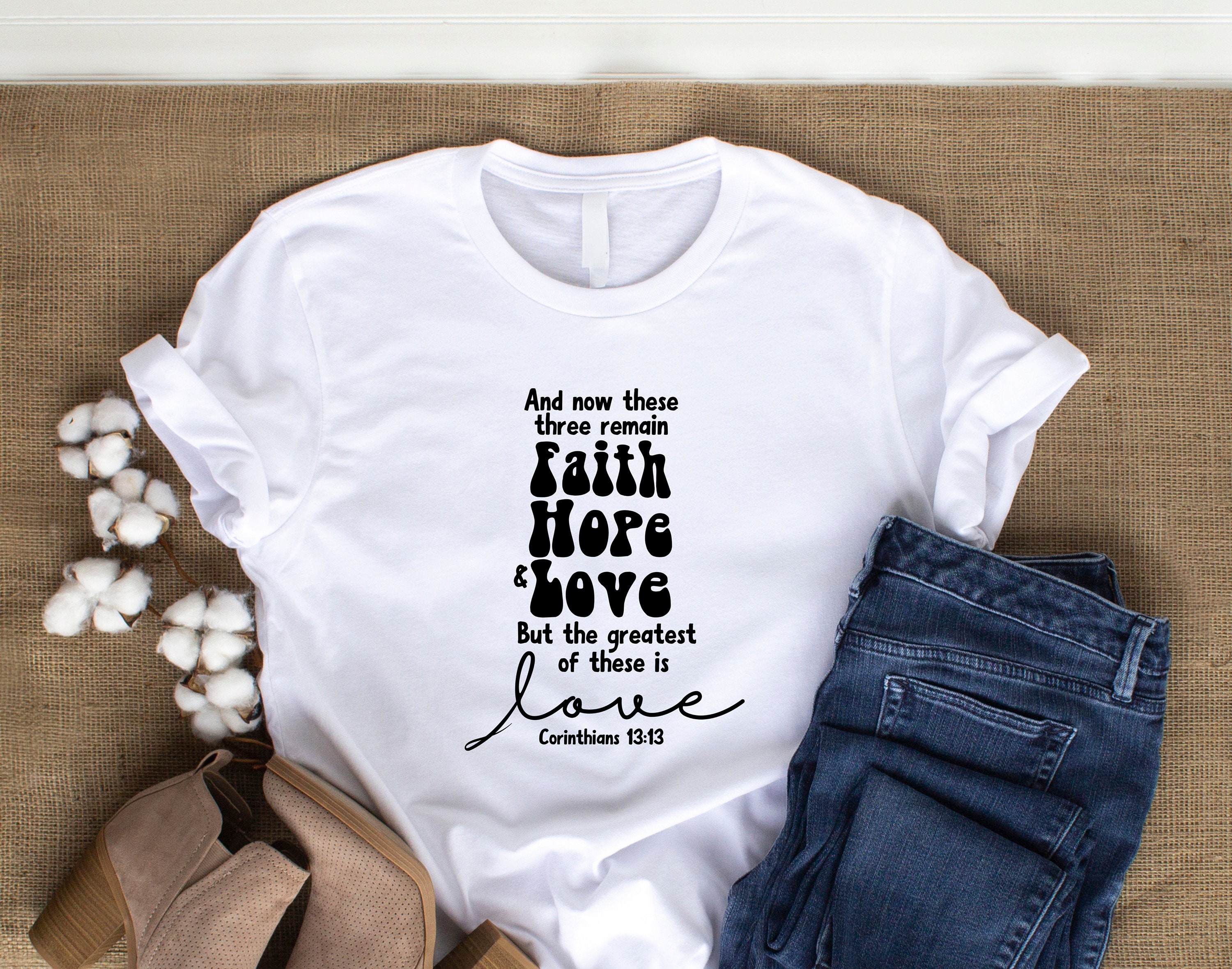 Faith Hope Love SVG Bible Verse SVG Christian SVG Faith - Etsy