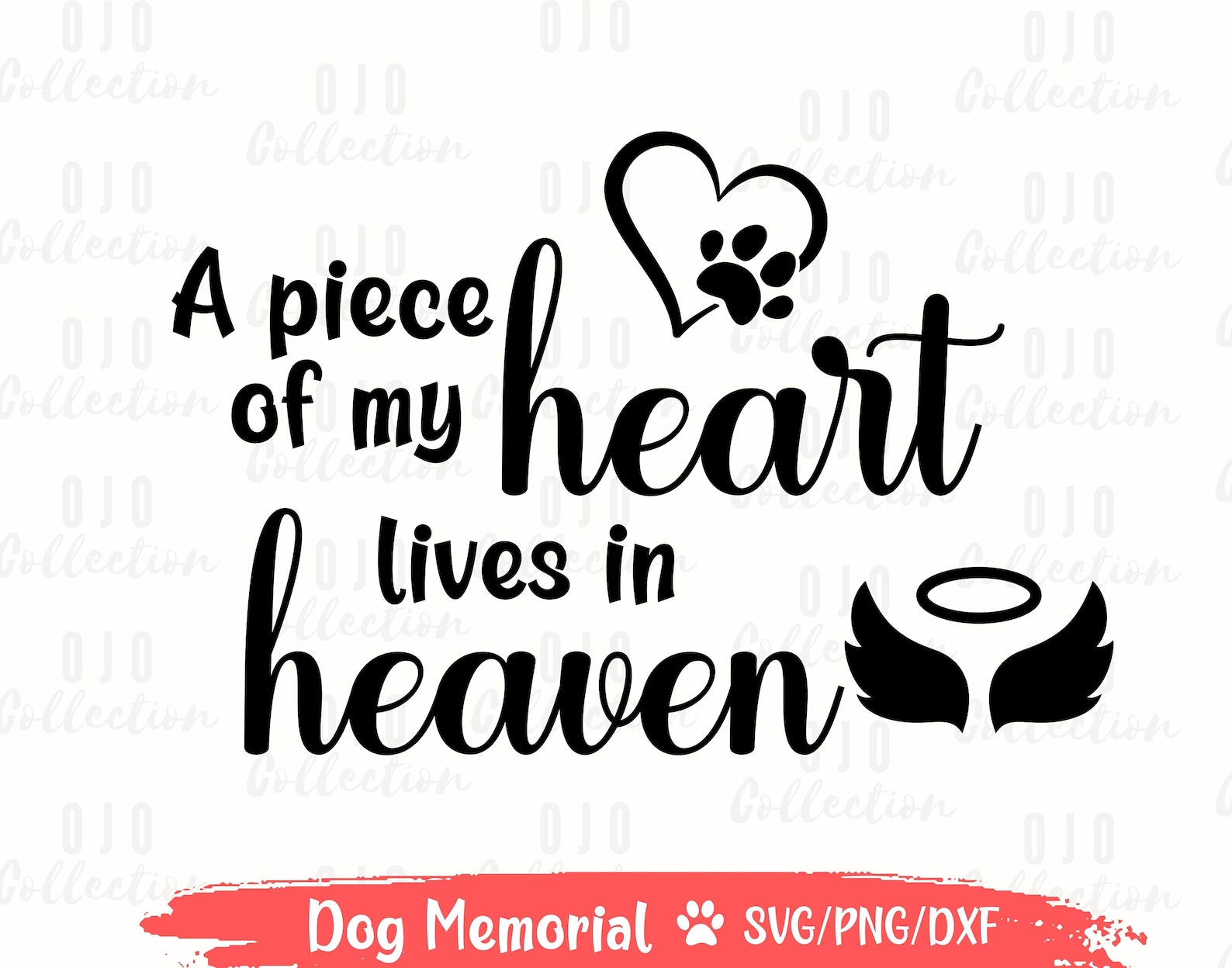 In Loving Memory SVG Dog Memorial SVG Cat Memorial SVG Pet Etsy