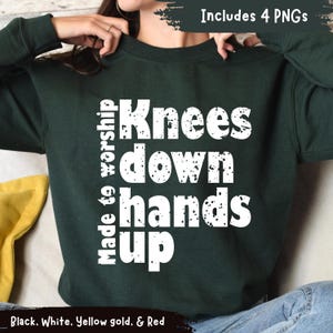 Made to Worship Christian PNG: Retro Jesus Shirt Design (Digitaler Download