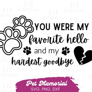 Pet Memorial SVG, In loving memory SVG, Dog Memorial SVG, Pet Loss svg, Cat Memorial, Dog Loss Svg, Angel Wings Svg, Pet in heaven